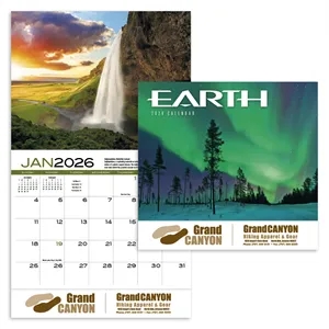 Products Earth Appointment Calendar - Stapled | https://www.bestnamebadges.com