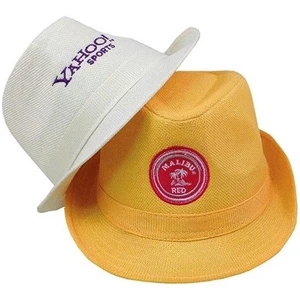 Fedora Hat | https://www.bestnamebadges.com