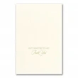 Golden Thank You Card | https://www.bestnamebadges.com
