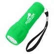 Rubberized Torch Light With Strap | https://www.bestnamebadges.com