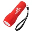 Rubberized Torch Light With Strap | https://www.bestnamebadges.com