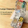 Travel Pill Organizer Box | https://www.bestnamebadges.com