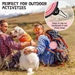 Dog Pet Collapsible Bowls | https://www.bestnamebadges.com