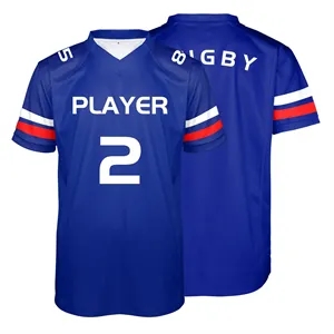 Custom Performance Personalized Rugby Jersey (Full Color)