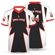 Custom Performance Personalized Rugby Jersey (Full Color) | https://www.bestnamebadges.com