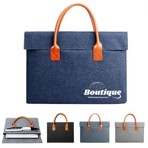 3 Sizes Laptop Tote Bag Briefcase | https://www.bestnamebadges.com
