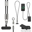 60W Charging Cable Lanyard with Phone Tether | https://www.bestnamebadges.com