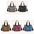 Colorful Daily Casual Canvas Tote & Crossbody Bag | https://www.bestnamebadges.com
