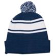 Knit Beanie with Pom-Pom | https://www.bestnamebadges.com