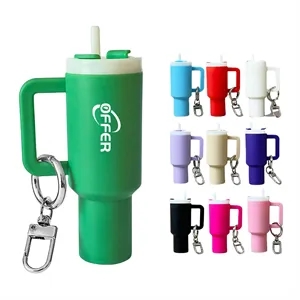 Detachable Mini Stanley Keychain  Pendant