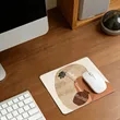 Non Slip Square Mouse Pad With Stitched Edge | https://www.bestnamebadges.com