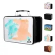 7.7"x6"  Retro Metal Lunch Box with Handle | https://www.bestnamebadges.com