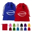 4.7"x6" Small Velvet Drawstring Bag Jewelry Pouch | https://www.bestnamebadges.com