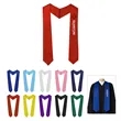 71" Satin Graduation Stole W/ Hemming | https://www.bestnamebadges.com