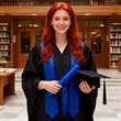 71" Satin Graduation Stole W/ Hemming | https://www.bestnamebadges.com