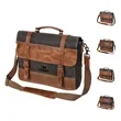 Canvas Leather Computer Laptop Bag | https://www.bestnamebadges.com