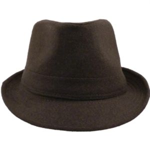 Manhattan Fedora Hat | https://www.bestnamebadges.com