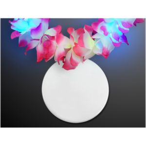 Light Up Hawaiian Leis with Custom Circle Medallion