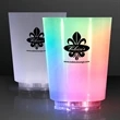 Light Up Frosted Short Glass | https://www.bestnamebadges.com