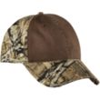 Port Authority Camo Cap with Contrast Front Panel - Dark/All | https://www.bestnamebadges.com