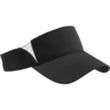 Sport-Tek Dry Zone Colorblock Visor - Dark/All | https://www.bestnamebadges.com