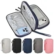 Portable Electronics Cable Accessories Organizer Case | https://www.bestnamebadges.com