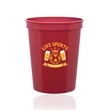 16 oz. Reusable Plastic Stadium Cup | https://www.bestnamebadges.com