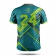 Men's Full Sublimated Rugby Jersey 2-Button Front Shirt 220G | https://www.bestnamebadges.com