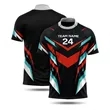 Unisex Sublimated Collared Crew Neck Rugby Jersey 280GSM | https://www.bestnamebadges.com