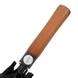 Auto Open Golf Umbrella with Wooden Handle | https://www.bestnamebadges.com