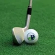 Custom Practice Golf Ball ( Set of Three ) | https://www.bestnamebadges.com