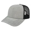 Blended Wool Acrylic Trucker Cap | https://www.bestnamebadges.com