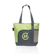 The Go Getter Two-tone Tote Bags | https://www.bestnamebadges.com