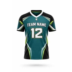 Men's Butterfly Mesh Sublimated Football Jersey 160GSM