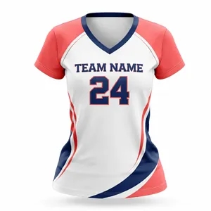 Women's Sublimated Football Jersey Butterfly Mesh 160G