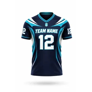Fanwear Football Jersey Sublimated Spandex Sleeves 210GSM