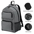 Graphite 15.6" Computer Backpack W/ Pockets | https://www.bestnamebadges.com