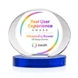 Sheraton VividPrint™ Award on Base - Blue | https://www.bestnamebadges.com