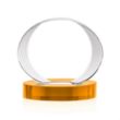 Sheraton VividPrint™ Award on Base - Amber | https://www.bestnamebadges.com