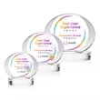 Sheraton VividPrint™ Award on Base - Clear | https://www.bestnamebadges.com