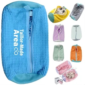 Shoe Washing Machine Bag Laundry Shoe Bags | https://www.bestnamebadges.com