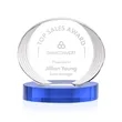 Sheraton Award on Base - Sky Blue | https://www.bestnamebadges.com