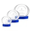 Sheraton Award on Base - Blue | https://www.bestnamebadges.com