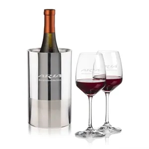 Catania Wine Cooler & Oldham Wine Set | https://www.bestnamebadges.com