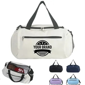 Waterproof Portable Polyester Luggage Gym Sport Travel Bag