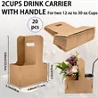 2 Drink Carrier With Handle | https://www.bestnamebadges.com
