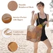 Mesh Beach Tote | https://www.bestnamebadges.com