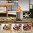 Portable Tabletop Fire Pit | https://www.bestnamebadges.com