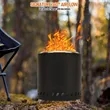 Portable Tabletop Fire Pit | https://www.bestnamebadges.com