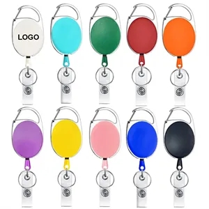 Retractable ID Card Badge Holder